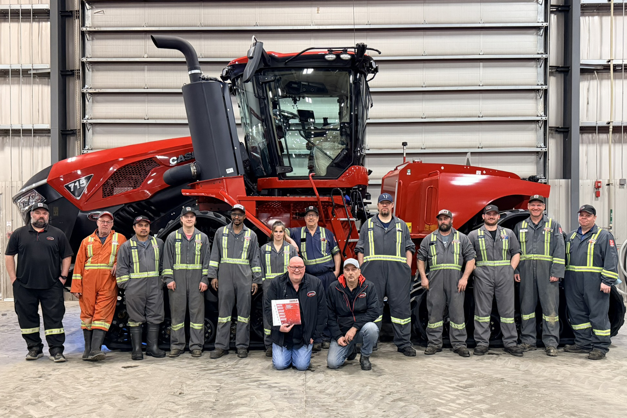 Case IH Pinnacle Service Award for Davidson